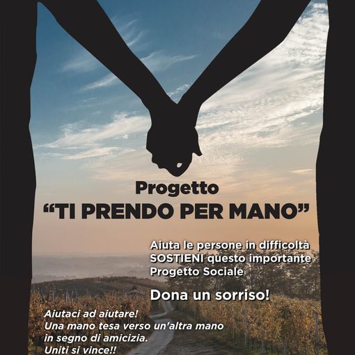 Aiutaci ad aiutare con il Progetto “TI PRENDO PER MANO”