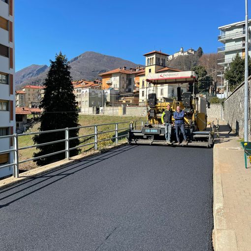 Varallo: Riapertura di via 4 novembre