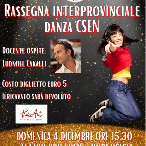 RASSEGNA BENEFICA INTERPROVINCIALE DANZA CSEN