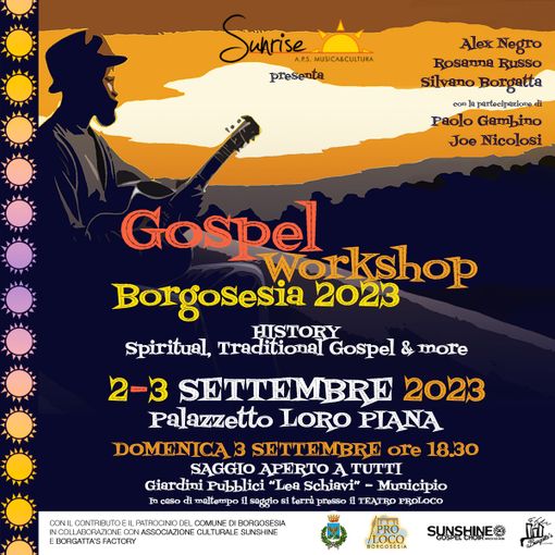 Borgosesia: Quarta edizione del “Gospel Workshop” Borgosesia: Quarta edizione del “Gospel Workshop”