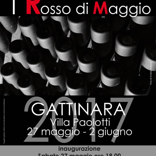 Gattinara: Biennale d’arte Rosso di maggio dal 27 maggio al 2 giugno