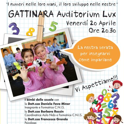 Gattinara: Presentazione del progetto per l’infanzia “la rivoluzione dell’apprendimento”