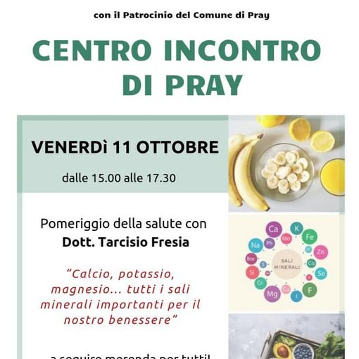 Pray: in Biblioteca incontro con la salute