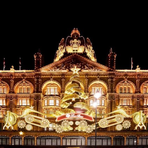 Loro Piana porta la magia di Natale da Harrods (foto by Loro Piana)