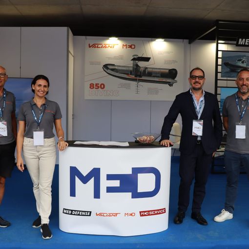 MED presenta la nuova rivoluzione dei battelli pneumatici al Salone Nautico di Genova.