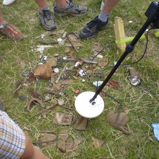Sfida con i metal detector a Cellio con Breia