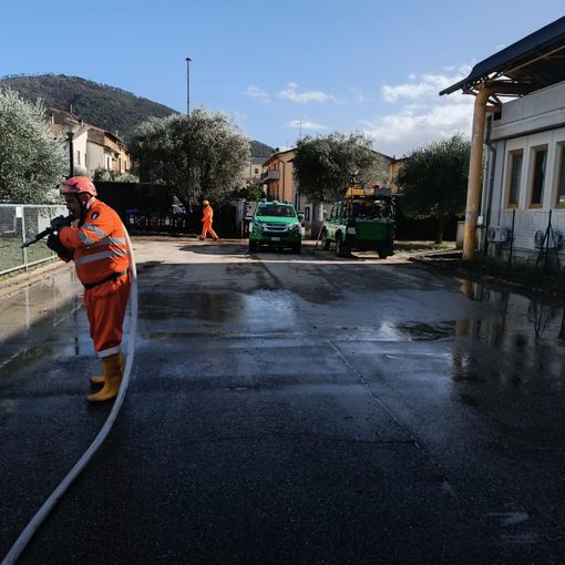 Alluvione Toscana, al lavoro a Montemurlo la colonna mobile di Protezione Civile del Piemonte FOTO