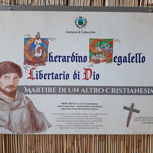 A Collecchio, paese natale di Gherardino Segalello, si parla anche di Dolcino e della Valsesia