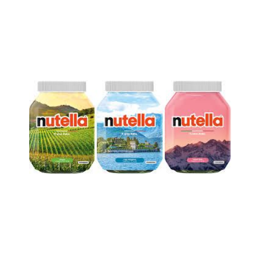 “Ti amo Italia”: Monte Rosa e Lago Maggiore sui barattoli della Nutella