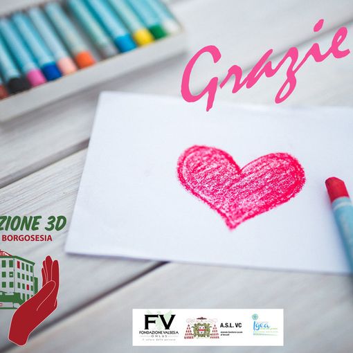 #Operazione3D all'Ospedale di Borgosesia: raddoppiato l’obiettivo