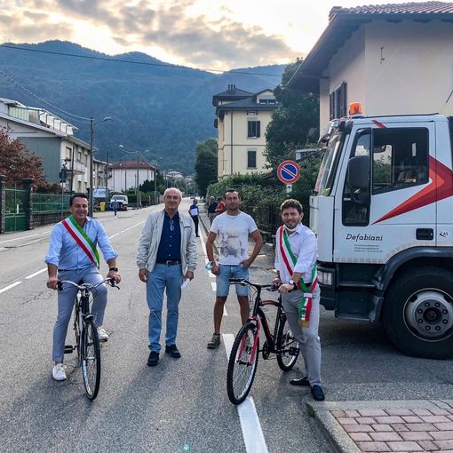 Consegnati i lavori per la realizzazione della pista ciclabile Varallo-Quarona