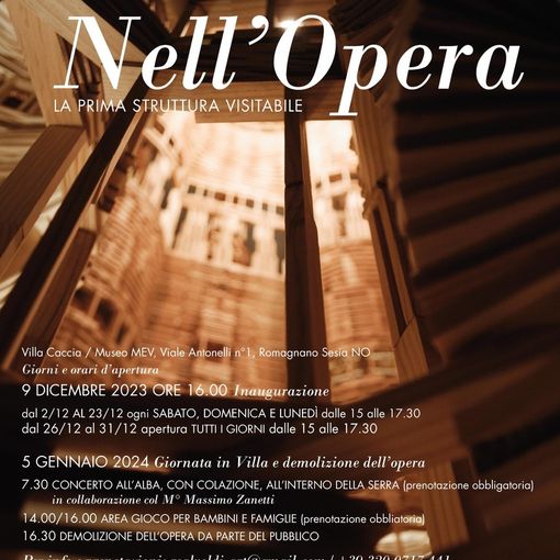 Nell'Opera, la prima struttura visitabile al Museo Storico Etnografico della Bassa Valsesia