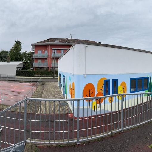 L'area sportiva di Romagnano oggetto dell'intervento