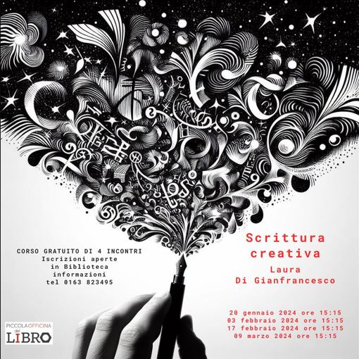 Corso di scrittura creativa alla Biblioteca di Grignasco