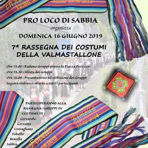 A Sabbia il raduno dei costumi della Val Mastallone