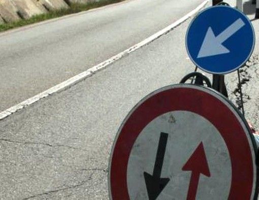 Portula, lavori in corso sulla provinciale Coggiola-Trivero