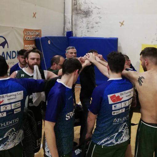 Spartans Basket al Campionato Second League: la sconfitta contro Quelli del Lago Omegna, 74 - 69 - Foto di Andrea Scalvini.