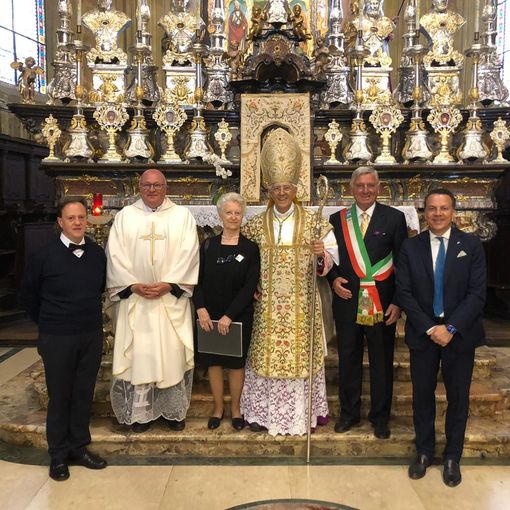 A Varallo si festeggia la Madonna Incoronata: alcuni scatti col Vescovo di Ivrea.