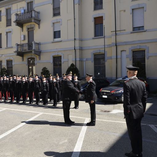 Vercelli: Visita del Comandante interregionale Carabinieri al Comando Provinciale dell'Arma