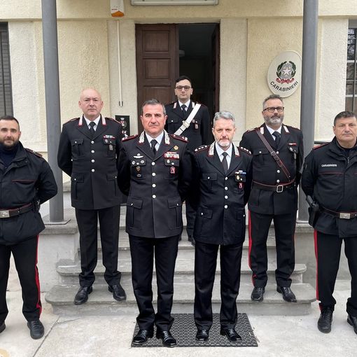 Il Comandante della Legione Carabinieri Piemonte e Valle d'Aosta hanno visitato le Stazione Carabinieri di Cigliano e Trino