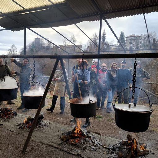 Molto apprezzata la Fagiolata di Ailoche (foto dalla pagina Facebook di Proloco di Ailoche APS)