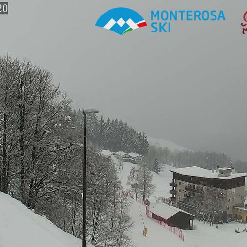 Alpe di Mera sotto la neve