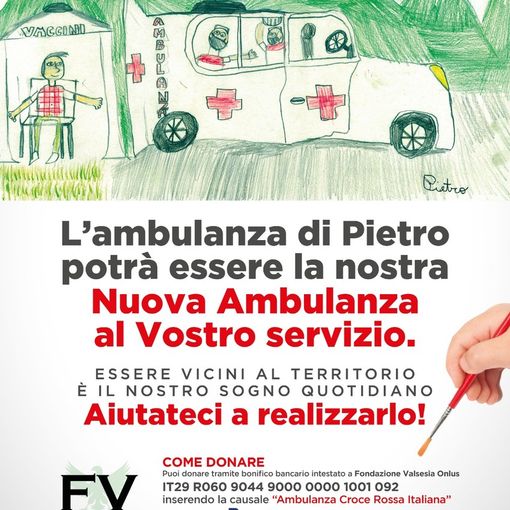 Una nuova Ambulanza per C.R.I. Italiana Comitato di Borgosesia