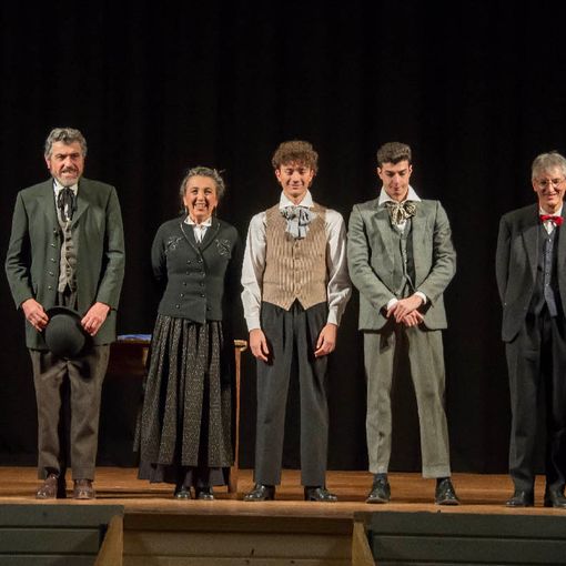 Lo spettacolo su Guglielmo Marconi al teatro &quot;Giletti&quot; di Ponzone