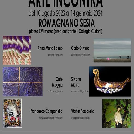 Romagnano: Prosegue fino a gennaio la mostra ARTE INCONTRA