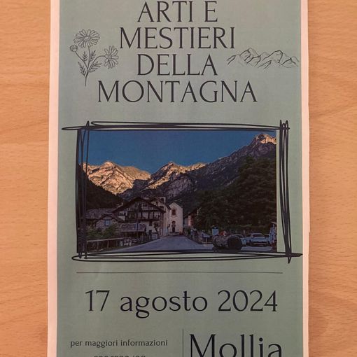 Arti e mestieri della montagna, torna a Mollia la 10° edizione.