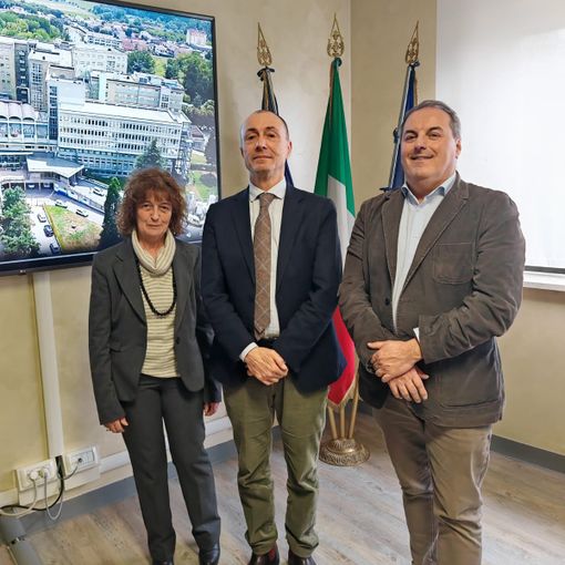 Gabriele Giarola, Marco Ricci e Tiziana Ferraris