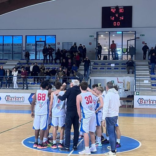 Barberi Valsesia Basket Academy, vittoria schiacciante contro Trino: 92 - 30 - Foto di Paolo Gabella.