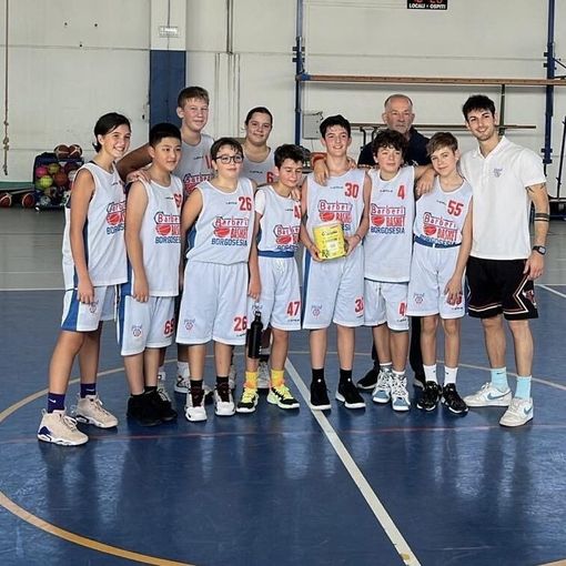 La formazione di Barberi Basket under 13