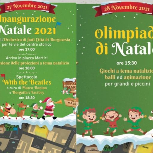 Borgosesia, il secondo weekend di eventi natalizi