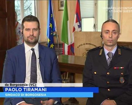 Borgosesia su Uno Mattina per il concorso di vigili urbani