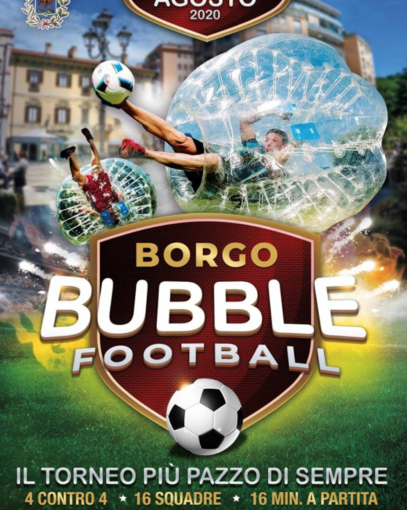 Torneo di Bubble Football: sport, divertimento e... distanziamento assicurato