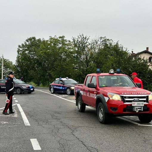 Tragedia di Caselle, via vai continuo di mezzi di soccorso dopo incidente aereo delle Frecce Tricolori
