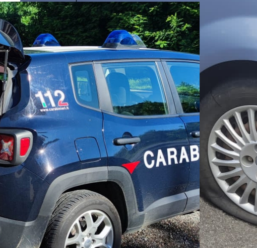 Squarciano gomme ad auto in sosta, nei guai due pensionati