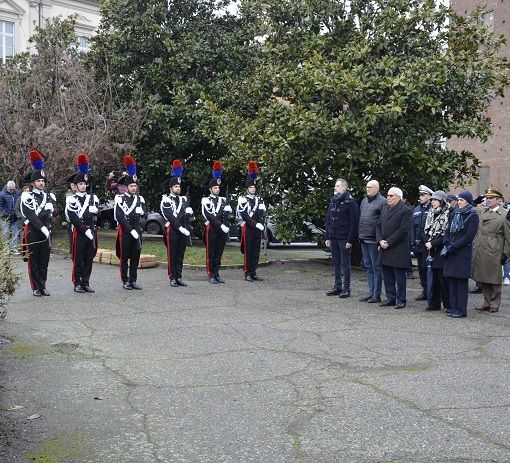 Carabinieri Vercelli hanno ricordato l'Appuntato Salvatore Vinci