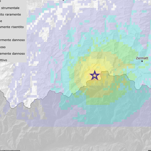 Scossa di terremoto avvertita a Macugnaga e in Valle Anzasca