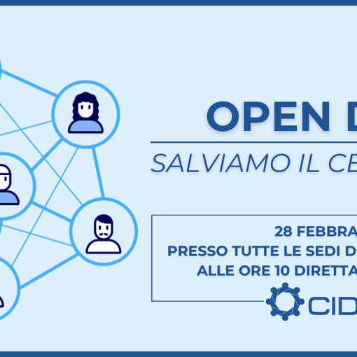 CIDA lancia Open day per la Petizione &quot;Salviamo il ceto medio&quot; 28 febbraio Giornata di mobilitazione per il Paese
