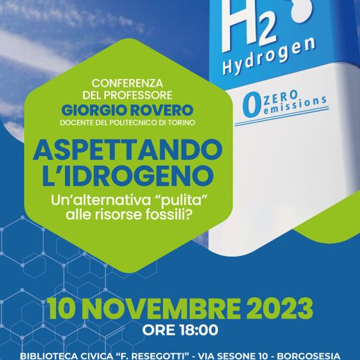 Borgosesia: “Idrogeno: un’alternativa pulita alle risorse fossili?”, una conferenza in biblioteca