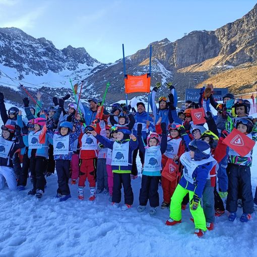 Successo per il corso di sci per le scuole elementari di Borgosesia