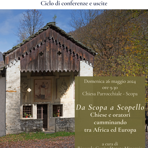 Varallo, Palazzo dei Musei: &quot;Tra Museo e Territorio&quot;, Ciclo di conferenze