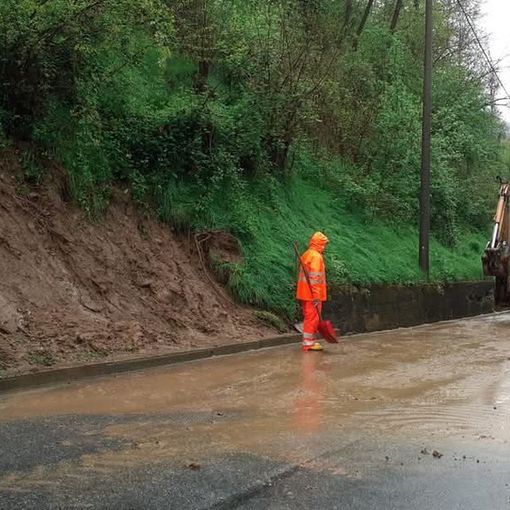 Maltempo, frane a Pray: gli aggiornamenti dal Comune (foto dalla pagina Facebook di comune di Pray)