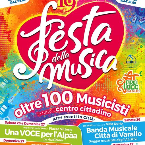 Varallo: E' festa della musica