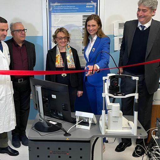 All’Oculistica del Sant’Andrea è arrivato un fluorangiografo di ultima generazione
