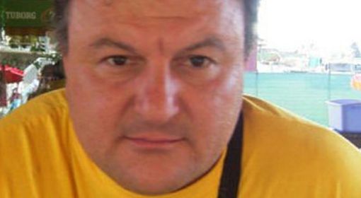 Franco Lamolinara in una immagine diffusa all'epoca dai Tg