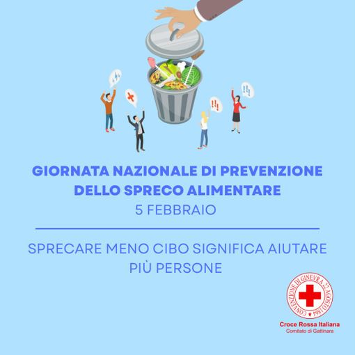 Gattinara, il 5 febbraio è stata la Giornata contro lo spreco alimentare: l’appello della Croce Rossa Gattinara, il 5 febbraio è stata la Giornata contro lo spreco alimentare: l’appello della Croce Rossa