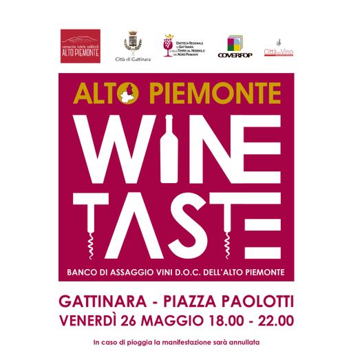Gattinara: E' il momento ALTO PIEMONTE WINE TASTE